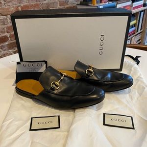 SOLD Gucci Leather Horsebit Slipper